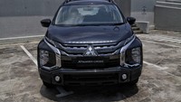 Mitsubishi Xpander Cross Rockford Fosgate Black Edition juga hadir dengan ubahan pada bagian eksterior dan interior yang didominasi aksen hitam. (Pradita Utama/DETIKOTO)