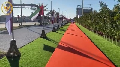 Penampakan Jalan Presiden Joko Widodo di UEA