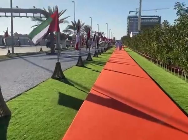 Penampakan Jalan Presiden Joko Widodo di UEA