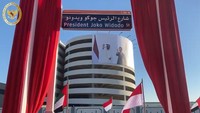 Nama Presiden Joko Widodo akan menghiasi salah satu jalan di Abu Dhabi, ibukota Uni Emirat Arab.