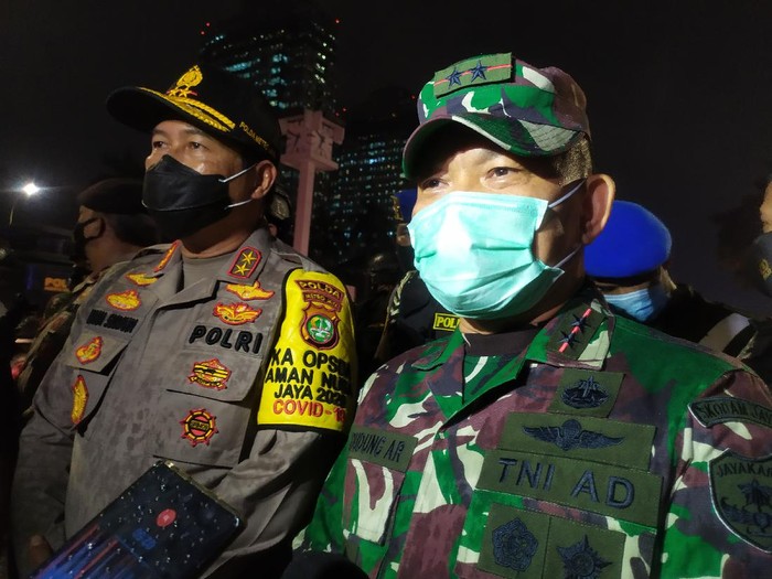 Pangdam Jaya, Mayjen TNI Dudung Abdurachman Bersama Kapolda Metro Irjen Nana
