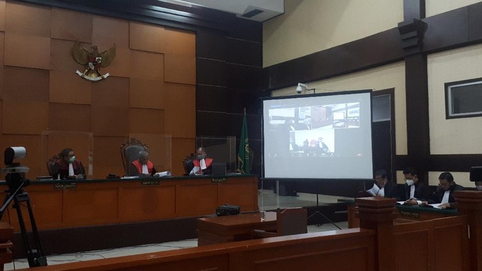 Pembacaan eksepsi Anita Kolopaking oleh tim penasehat hukumnya