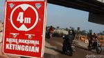 Proyek Jalan Layang di Atas Jalur Kereta Cepat Teggalluar Sudah Rampung