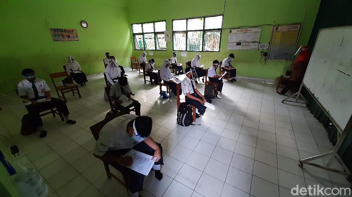Hari pertama pembelajaran tatap muka di Banyumas, 20/10/2020