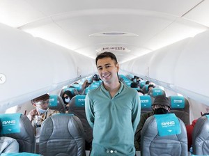 Sultan! Ternyata Raffi Ahmad Juga Sewa Pesawat untuk Anniversary