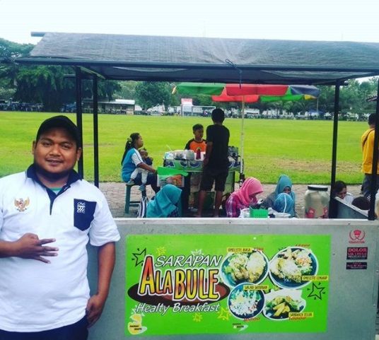 Sarapan ala Bule di Madiun