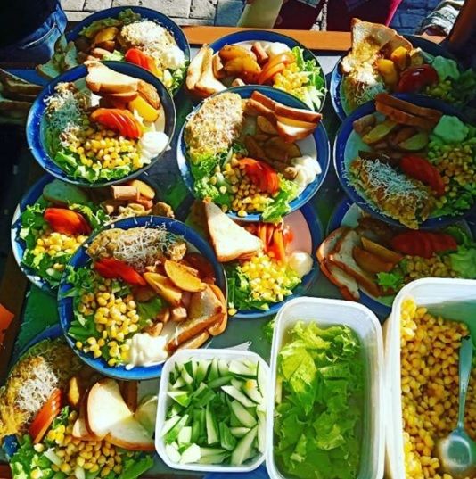 Sarapan ala Bule di Madiun