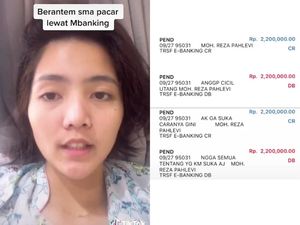Viral Kisah Pasangan Berantem Lewat M-banking Ini Bikin Auto Senyum