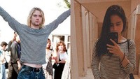 Seperti halnya Dul Jaelani, Tissa Biani ternyata sangat nge-fans dengan Kurt Cobain. Dok. Instagram/tissabiani