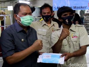 Walkot Bandung Sosialisasi Protokol Kesehatan di Pasar Tradisional