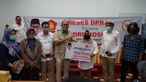 Andre Rosiade di Lolong Belanti Padang Utara/Dok Gerindra Sumbar