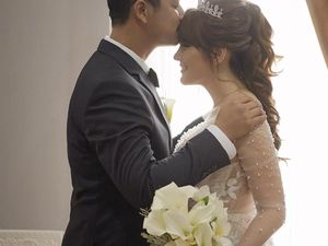 Foto: Intip Momen Mesra Angela Lee saat Dinikahi Pengusaha Tajir