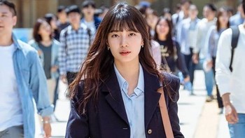 Bae Suzy ada di posisi ke-2 aktris Korea Selatan dengan followers terbanyak per Juni 2021 menurut Koreaboo dengan 15,9 juta followers. Foto: Dok. Start-Up/Netflix