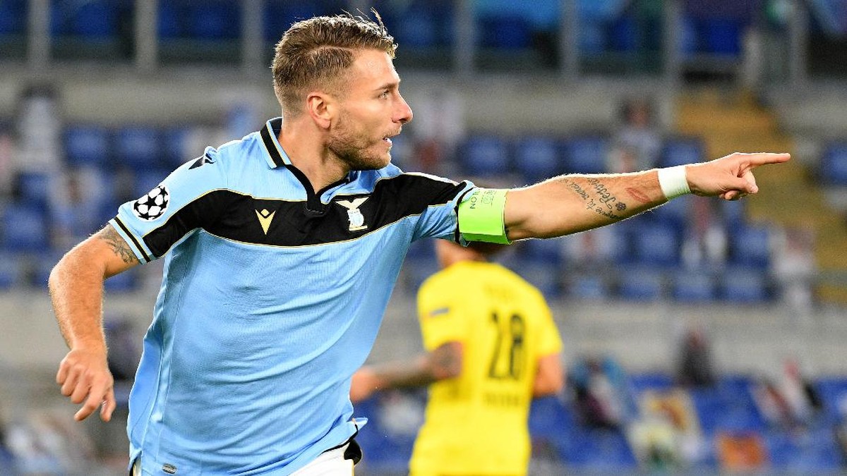 Lazio menang 3-1 atas Borussia Dortmund di Liga Champions. (Foto: Getty Images/Marco Rosi - SS Lazio)