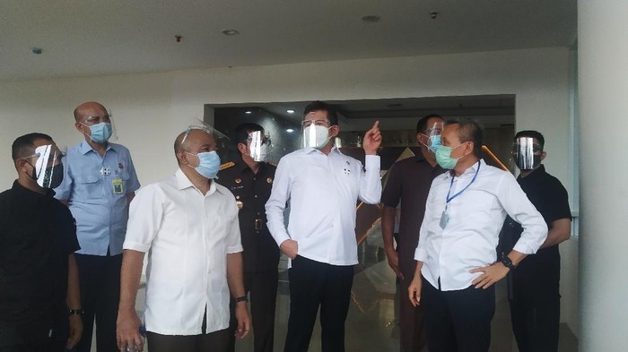 Jaksa Agung tinjau gedung baru di kompleks Kejaksaan Agung