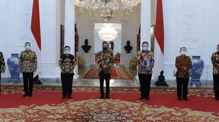 Ketua FRI, Prof Arif Satria bertemu dengan Presiden Joko Widodo di Istana Merdeka Jakarta pada 19 Oktober 2020