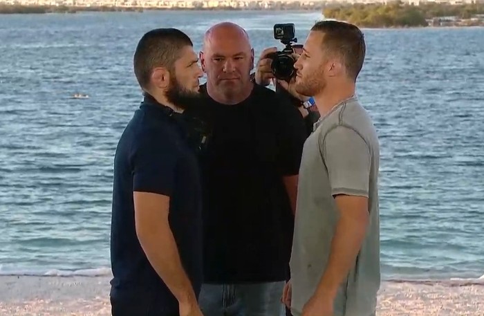 Khabib Nurmagomedov vs Justin Gaethje