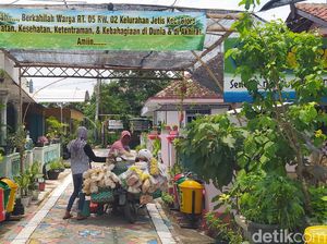 Demi Hidup Sehat, Warga Sulap Kampung Ini Jadi Hijau dan Asri
