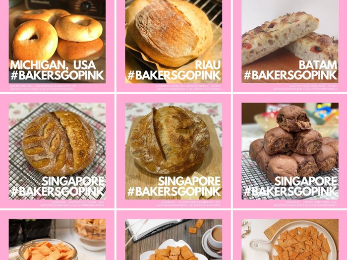 Melalui Bakers Go Pink 40 Baker Jual Roti Untuk Penderita Kanker Payudara Melalui Bakers Go Pink 40 Baker Jual Roti Untuk Penderita Kanker Payudara