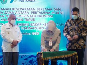 Pertamina & Pemprov Kaltim MoU Rekonsiliasi Data PBBKB