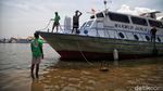 Potret Banjir Rob yang Kembali Terjang Muara Angke
