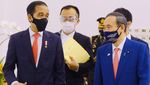 Momen Kedatangan PM Jepang ke Indonesia