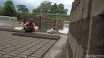 Foto Geliat Produksi Batu Bata di Yogyakarta