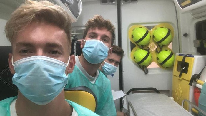 Rhys James, 2 bulan Dikarantina di Italia pulang-pulang dikarantina lagi