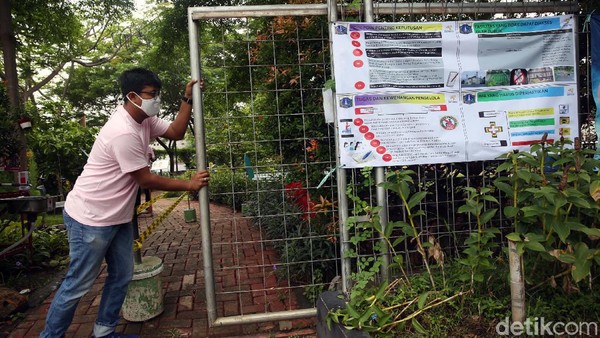 RPTRA di Jakarta Dibuka Secara Terbatas