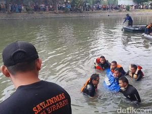 Bocah 14 Tahun yang Tenggelam di Kalimas Surabaya Ditemukan