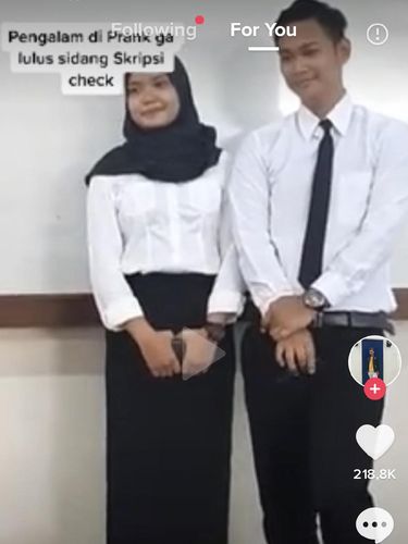 Rambio Hasiholan Manalu yang kena prank oleh dosennya