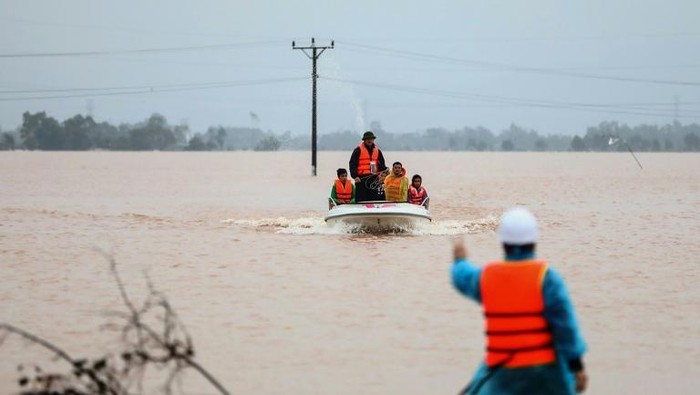 Vietnam dilanda banjir dan tanah longsor (AFP Photo)