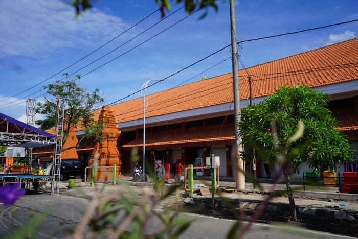 Wali Kota Mojokerto Ika Puspitasari mengecek kesiapan Pasar Benteng Pancasila (Benpas) yang akan resmi dibuka kembali pada Kamis besok.