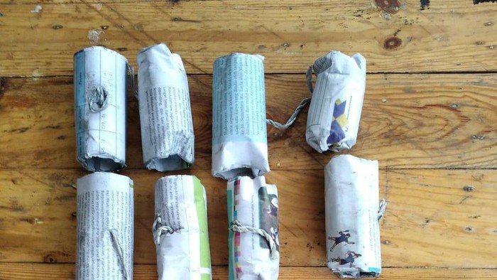 8 Buah Petasan yang Dibawa Oknum Buruh di Tangerang