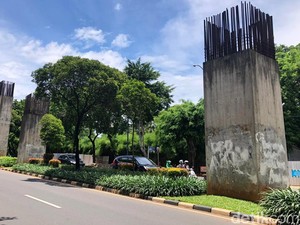 Proyek Monorel Jakarta Riwayatmu Kini, Besinya Digondol Maling