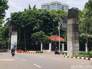 Pemprov DKI Juga Bakal Bongkar Tiang Monorel di Senayan, Kapan?