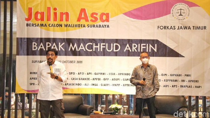 Forum Pengusaha Jatim Dukung Machfud-Mujiaman