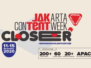 Jakarta Content Week Tampilkan Sophie Kinsella hingga Nas Daily