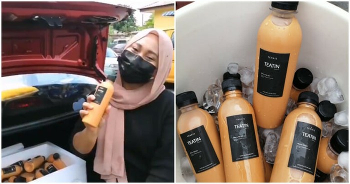 Jualan Es Teh Saat Pandemi, Mahasiswi Ini Raup Rp 21 Juta Tiap Bulan Jualan Es Teh Saat Pandemi, Mahasiswi Ini Raup Rp 21 Juta Tiap Bulan