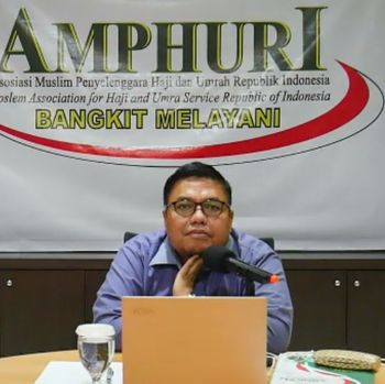 Ketua Umum Amphuri Firman M Nur dalam pertemuan virtual dengan Transmedia, Kamis (22/10/2020).