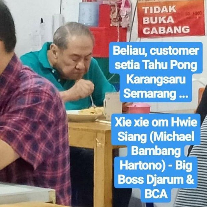 Konglomerat doyan makan di warung kaki lima Bukan di Mall Mewah, 5 Konglomerat Ini Hobi Makan di Warung Kaki Lima
