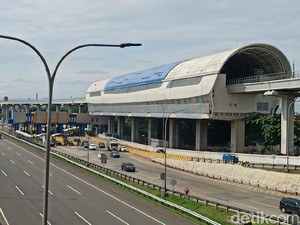 Kereta LRT Jabodebek Mulai Keluar Kandang, Begini Penampakannya