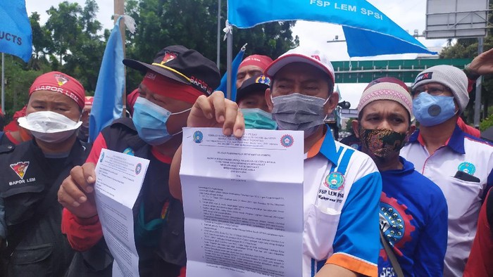 Massa Buruh Minta Difasilitasi Demo di Depan Istana Negara