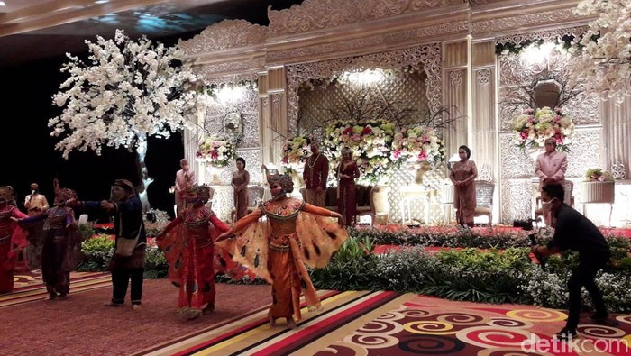 Pemprov DKI menggelar simulasi resepsi pernikahan jelang berakhirnya masa PSBB pekan ini (M Ilman N/detikcom)