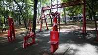 Kini taman kembali diperindah menjadi Eco Garden.