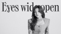 Style Sana untuk Eyes Wide Open. Album ini akan dirilis 26 Oktober 2020. (Foto: dok. JYP Entertainment)