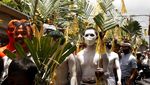 Uniknya Ritual Hindu Grebeg di Bali