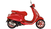 Sementara itu, (VESPA PRIMAVERA)RED sendiri diperkaya dengan beberapa pembaruan eksklusif untuk meningkatkan estetikanya. Tampilan baru terlihat terutama pada keseluruhan sasis baja yang kini dicat dengan warna merah penuh karakter, serta secara elegan melapisi bodi dan menghiasi pelek. Foto: Dok. Vespa