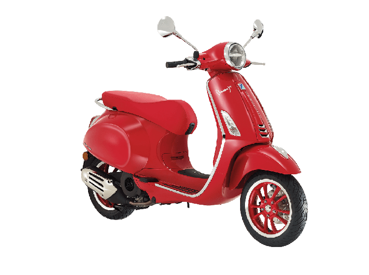 (Vespa Primavera) RED, Edisi Khusus buat Dukung Pemberantasan AIDS