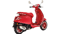 Motor unik serba merah ini ditawarkan dengan harga Rp 53.600.000 (on-the-road Jakarta) dan sudah termasuk garansi 3 tahun. Foto: Dok. Vespa